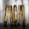 Bangle GODKI Big Fashion Luxe Bold Manchet Voor Vrouwen Wedding Party Multi Zirconia Crystal CZ Dubai Goud Kleur Armband 220912