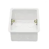 Lamp Holders 86 Type PVC Junction Box Standard Internal Mounting Wall Mount Switch And Socket Base