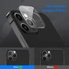 Protecteur d'objectif de caméra à couverture complète 3D, verre arrière de protection pour iPhone 14 Pro Max 14Pro 14Plus 13 12 11 13Mini 12Mini XS, verre trempé avec emballage de vente au détail