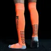 Spor çoraplar erkekler kaymaz futbol çorapları nefes alabilen diz yüksek havlu dip bisiklet yürüyüşü spor eğitimi uzun futbol çorap 230717