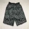 2021 Męskie Los Angele Basketball Shorts Purple żółty biały autentyczny zszyty 23 bck mamba z prawdziwymi tagami