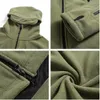 Herenjacks Tactische fleece jas Militair uniform Soft Shell Casual capuchon Jacket Men Thermal Army Clothing 220912