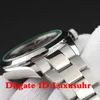 2022 AAAA relógio Glide Lock New Top Top Cerâmica Sabóis Sapphire Mens 2813 Movimento Automático Mecânico SS Fashion Watch Wristwatches