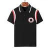 Herrendesigner Polo Shirt Man Mode Italien Stylist Poloshirts M￤nner l￤ssig Slim Fit Golf Polos Shirt High Street Stickerei Schlange Biene Polos