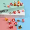 10pcs Christmas Glow Rings In Dark Flash Brooch Toy LED Santa Snowman Shine Toys Party Child Gift Navidad Party Decoration8293286