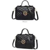 Designertasche Leder Echte Messenger Bags Handtaschen für Frauen Sacoche große Umhängetasche Rindslederkette RSE Flap Lady Satchel Wave Handtasche