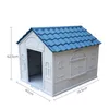 kennels pens Plastic Dog Kennel For Teddy Small Size Outdoor Waterproof 220912