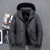 Mens Down Parkas court à capuche doudoune hiver jeunesse version coréenne slim casual mens épais manteau chaud 220909