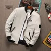 Mensjackor Luker CMSS Summer Autumn Men Jackor Rockar Casual Solid Thin Baseball Jacket Male Stand Collar Fashion Zipper Coat Plus Size 6xl 220912