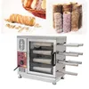 Broodmakers Kurtos kalacs schoorsteen cake oven machine roller grill