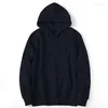 Men's Hoodies Hoodie Blank Plus Velvet Pullover Hoody MEN'S Outerwear Wholesale Solid Color Sweatshirts &