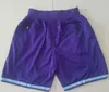 Vintage slechts 14 Will Smith Fresh Prince Don Basketball Shorts Bel-Air Academy Pocket Pants Flint Tropics Semi Pro 33 Jackie Moon Retro Bck Red Geel Heren Zipper