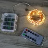 Strings 5/10/20m Batterij Fairy String Licht Remote Regeling LED -Lichten Decoratie Street Garland voor Kerstfeest Flash Timer