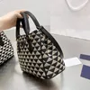 Galleria Luxurys Tasarımcı Çantası Bayan Çanta Deri kumaş üçgen desen Kadın Tote Crossbody Tote En Kaliteli Yeni Symbole 2022