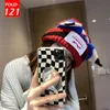 Beanieskull Caps Loverboy Cat Ear Geknit hoed Doublelayer Warm varken wollen schattige mode mode cap niche ontwerp hiphop persoonlijkheid col6506754