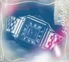 Cadran romain carré montres pour hommes 40mm pleine fine en acier inoxydable ceinture en cuir horloge montres-bracelets automatique mouvement à quartz Simple luxe populaire montre-bracelet