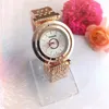 Montre De Luxe Cinturino in acciaio inossidabile Orologio al quarzo Movimento importato Orologio Moda Donna 38mm Designer Diamanti impermeabili all'ingrosso Regali di lusso Orologi da polso