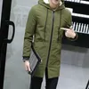 Men's Down Winter men hooded Korean Parka Hombre long Jacket coat cashmere mens windbreaker Parkas cotton youth clothing 220909