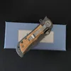 Damascus Liome 339 Tactical Folding Knife Outdoor Camping Hunting Knives Defense Pocket Portable EDC Tool