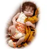 دمى Adfo 20 بوصة من جديد طفل Levi Lifelelike فينيل السيليكون المولود تجذير جذر هدية عيد الميلاد للأطفال L220912