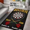 Carpets Darts Player Lover Custom Name Club Area Rug 3D All Over Printed Room Mat Rugs Anti-slip Large Carpet Home Decoration -1