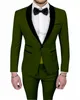 Erkekler Suits Blazers Özel Made One Düğme Groomsman Düğün Takımları Erkekler Açık Gri Adam Takım Erkekler Damat Smokin Prom Suits Jacketpantstie 220909