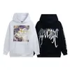 Designer Modemerk Hoodie Revenge Keel Skull Print Hooded en Cashmere Sweater Male paar High Street losse jas