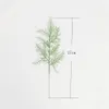 Simulatie Green Plant Garlands Woonkamer Ornament 27 cm Zeven vork dennennaald kerstboomaccessoires Fake 3D Pine Branch