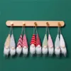 Gnomes suspendus pour arbre de noël, 5 pièces/lot, ornements faits à la main, Tomte suédoise, décoration en peluche, père noël elfe scandinave XBJK2209