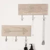 Party Decoration Creative Simple Modern Porch Wooden Clothes Hook Wall Hanging Fitting Room