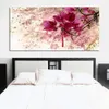 Pintura a óleo moderna abstrato sem moldura paisagem de flores hd impressão na lona arte de parede cuadros picture para sala de estar