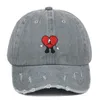 2022 HATS HATS Bad Bunny Hafted Soft Top Baseball Cap