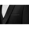 Męskie garnitury Blazers Mężczyźni Tuxedos Slim Fit Business Party Groom Wedding Suits PROM BALL BANQUET Małżeństwo