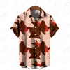 Casual shirts voor herenproducten Shirt Men Koreaanse Europese etnische stijlvolle fit verkopende kledingstukken -Selling Patronen Hippie Fashion Engeland nr. 1