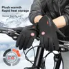 Ski Fahrrad Motorrad Winter Wasserdicht Touchscreen Thermo Handschuh Radfahren Taktische Arbeit Angeln Mtb Fahrrad Handschuhe Voll Finger 0909