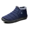Boots Waterproof Winter Men Shoes Warm Fur Slip On Sneakers Comfortable Mens Sneaker Plush Male Footwear Work 220913