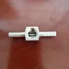 Small Processing Machinery & parts Precision Machining Parts Stainless Steel CNC Tee Threaded Pipe