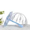 Opakowanie prezentów 12PCS mini plastikowy parasol w kształcie cukierka pudełko weselne Favors Baby Shower Dekoracja Prezent 220913