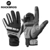 ROCKBROS Touchscreen Winddicht Thermal Winter Schnee Männer Frauen Sport Snowboard Dicke Anti-rutsch Skifahren Handschuhe 0909