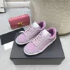 2022 Spring Autumn New Small Fragrance Versatile Casual Shoes Women's Pink Panda Board Shoes Leather