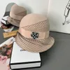 Breda brimhattar kvinnor039s designer hink hatt mode bröllopsdatum toppblomma damer highend2750452