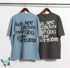 Camisetas para hombre Camiseta Camp Flog CPFM Lucky Me I Kids See Ghosts Camiseta T220909