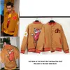 Couple jacket designer luxury top version DH smiley baseball uniform Bieber corduroy cotton coat