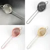 Rose Gold Color Oil Grid Black Golden Colors Cooktail Strainer Cone Cocktails Filter Screen New Arrival 4 5lg L1