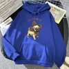 Män s hoodies tröjor TV -show The Demopug Dog Print Sweatshirt Hip Hop själv huva Autumn Casual Fashion Loose Clomfort Clothing 220913