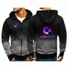 Men's Hoodies Men's & Sweatshirts Commodore 64 Men C64 SID Amiga Retro 8-bit Gradient Sweatshirt Harajuku Hoodie Zip Pullover Cotton