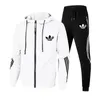 Trainingspakken Sweatsuits Herfst Winter tech fleece hoodies Joggerjacks voor heren Broeksets Sportieve damesmode topjas