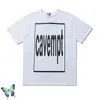 Najwyższej jakości męskie koszulki designerskie T-shirt gotowy do wysyłki unisex czarny biały cavempt ce shirt Casual Graphic TEE THIRT TSHIRT TSHIRT TEE 105