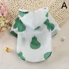 Hondenkleding Zomerzon Bescherming Hoodie Kleine kleding Regenjas Zonnebestendige kleding voor middelgrote huisdieren Fruit Printing Print Poncho