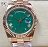 Luxury men's watch puzzle dial Roman numeral 40mm/36mm women's watch Sapphire waterproof automatic mechanical movement watch Montre De Luxe gift factory watch hjd
